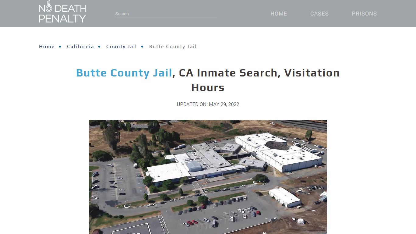 Butte County Jail, CA Inmate Search, Visitation Hours